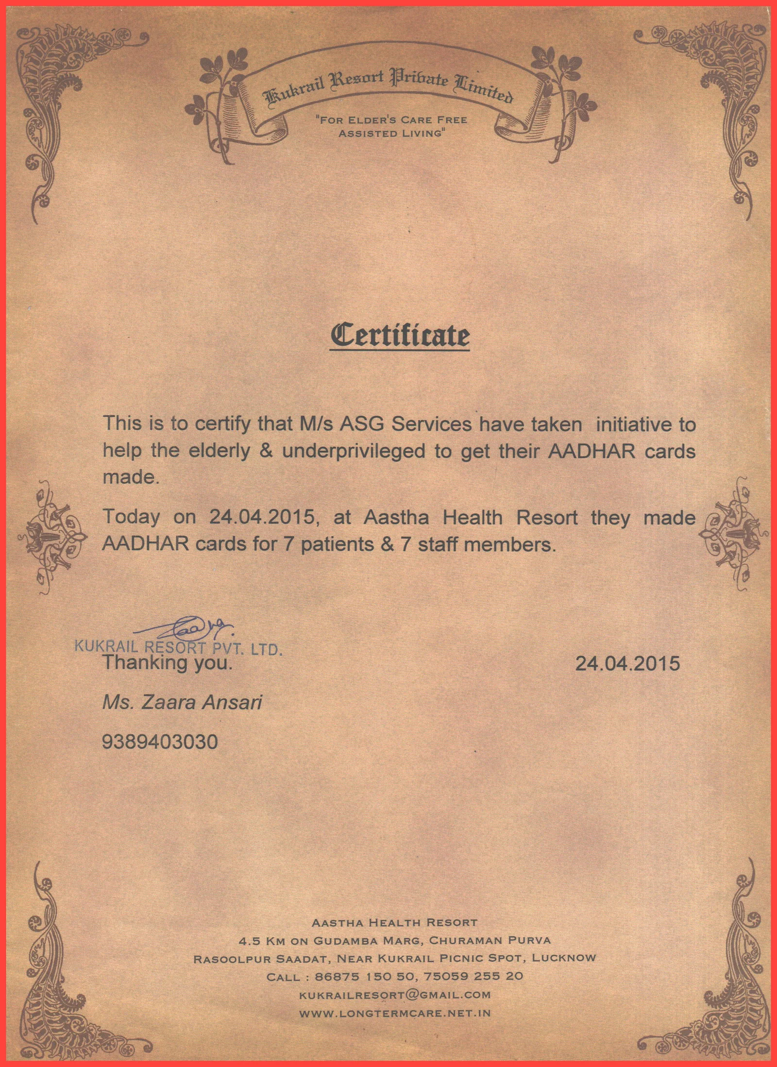 ISO 9001:2015 Quality Management